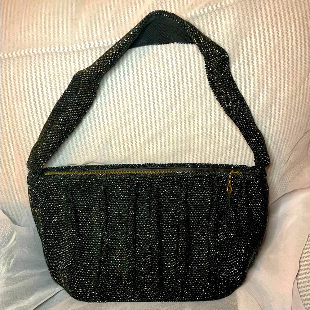 Vintage 1940s Monty Edelstein beaded handbag